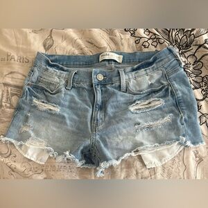 COPY - Ripped Jean Shorts